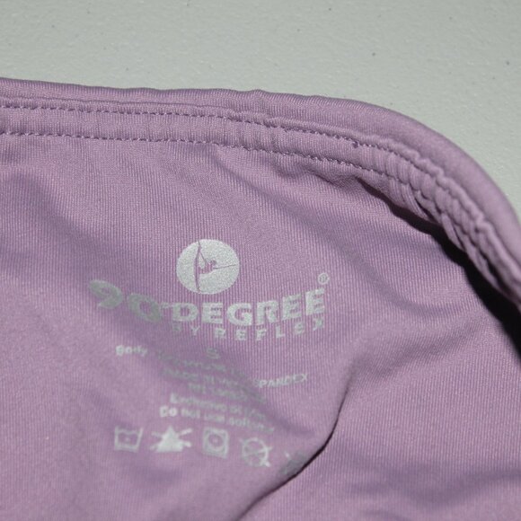 Purple 90 Degree Cropped Leggings  Size Small - Picture 4 of 6